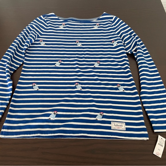 Authentic Talbots Tee - Embroidered Frenchie - Picture 2 of 8